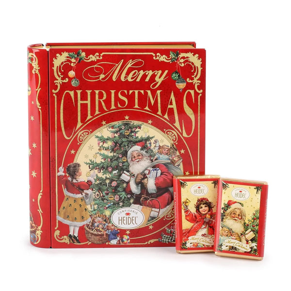 Book Tin With Chocolate