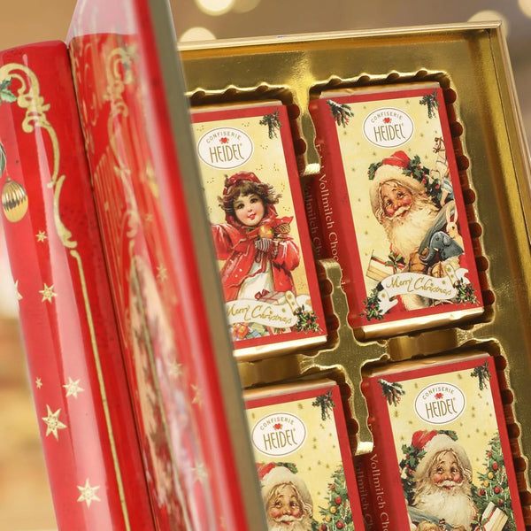 Book Tin With Chocolate