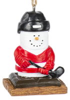 S'mores Hockey Player Ornament