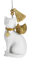 Cat Angel Memoriam Ornament