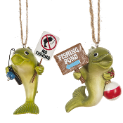 Assorted Fish Ornament, INDIVIDUALLY SOLD