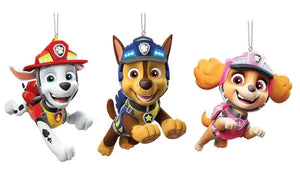 Assorted Paw Patrol Ornaments, INDIVIDUALLY SOLD