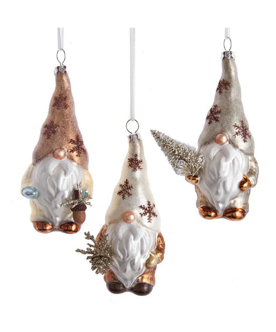 Assorted Gnome Ornament, INDIVIDUALLY SOLD
