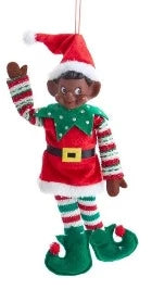 11" Holiday African Elf