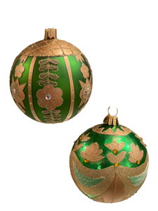 Assorted Green Ball, Ornament