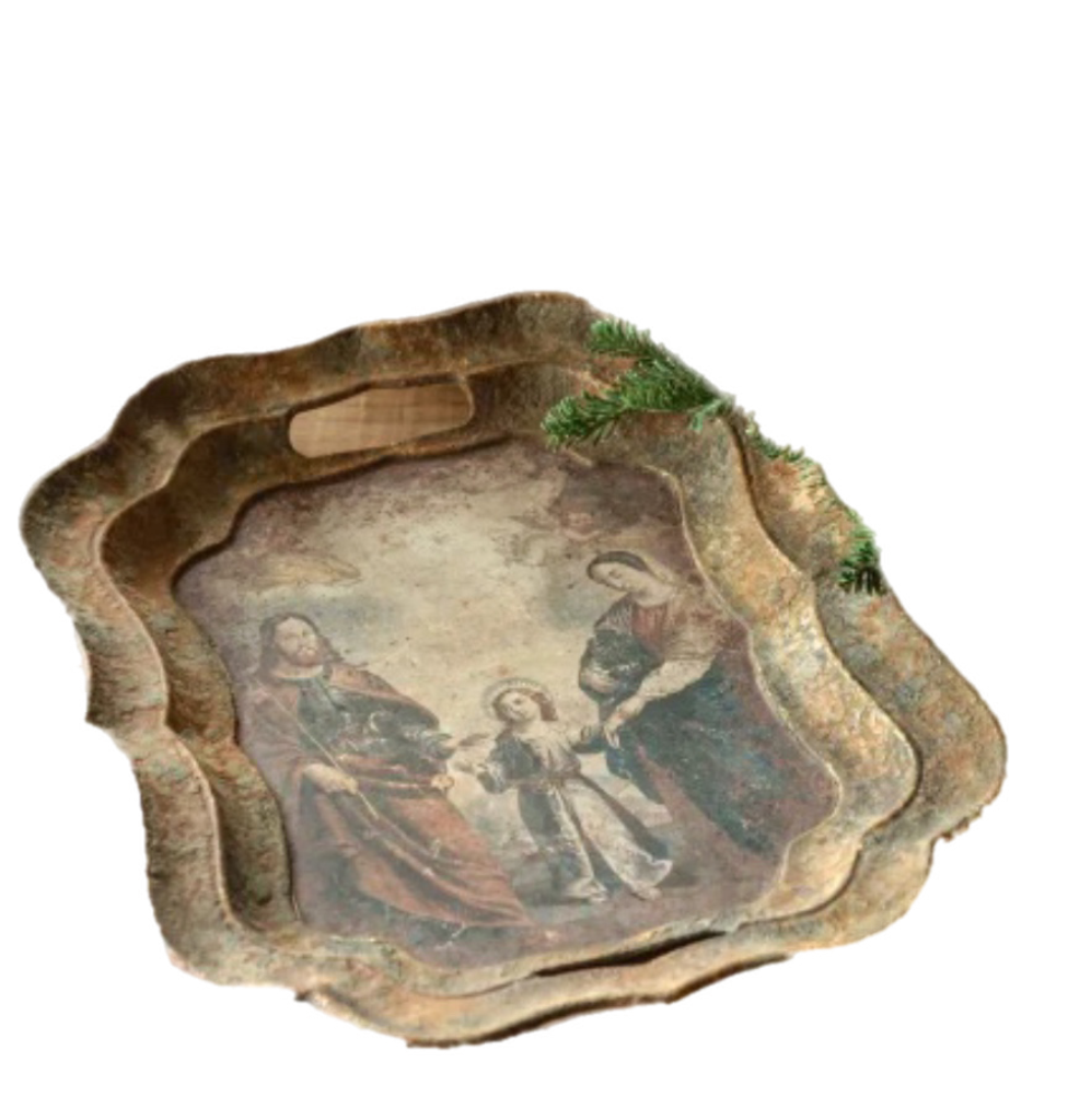 Holy Family Decorative Tray