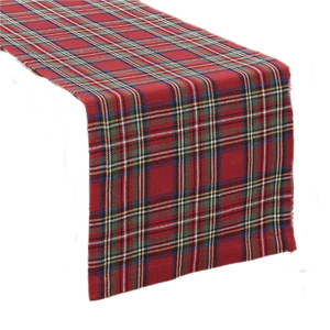 Red Tartan Table Runner