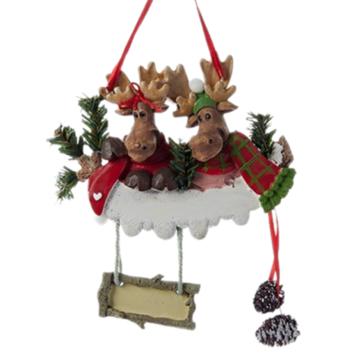 Moose Family Of 2 Ornament