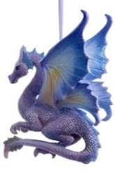 Purple Dragon Ornament