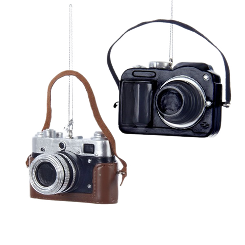 Assorted Camera Ornament, INDIVIDUALLY SOLD