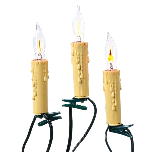 Flicker Flame Candle Lights, Set Of 7