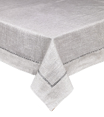 Silver Jeweled Tone Table Cloth