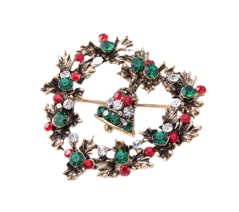 Heart Wreath Brooch