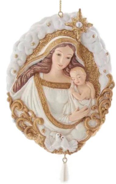 Madonna With Child Ornament
