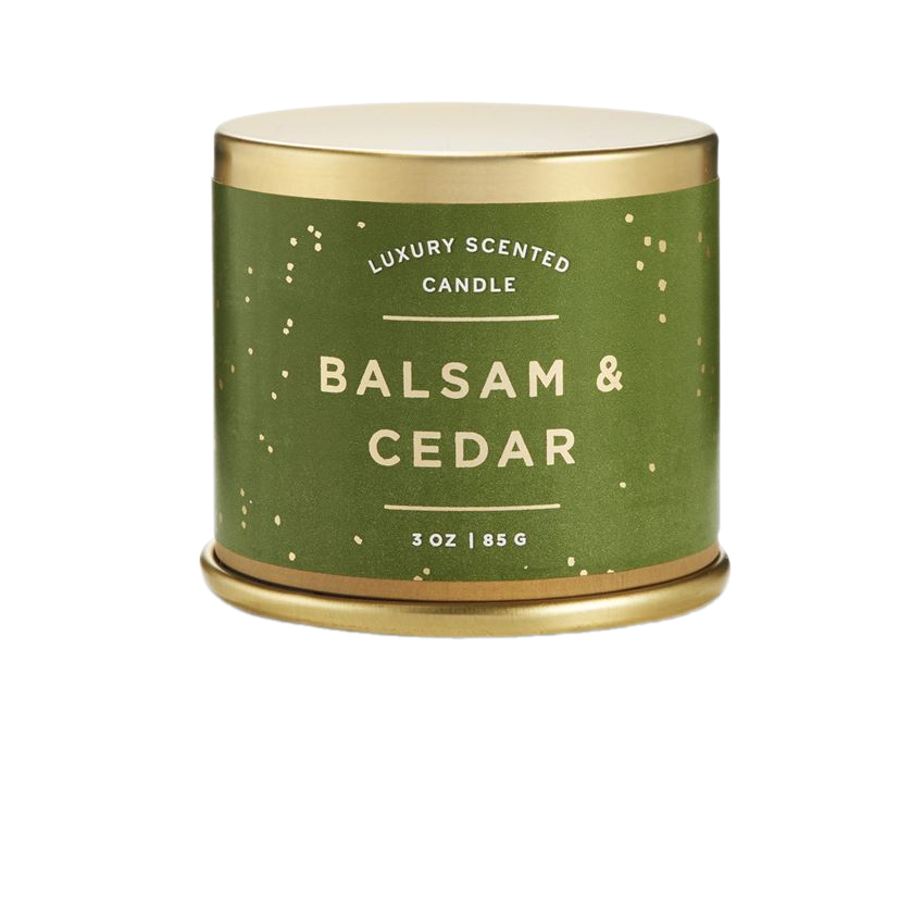 ILLUME Candle Demi Tin: Balsam And Cedar