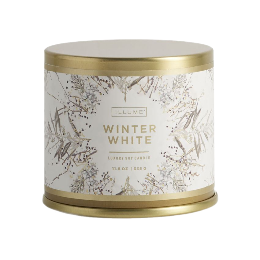 ILLUME Candle Large Tin: Winter White