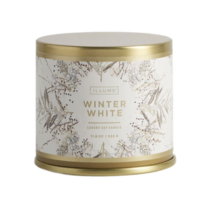 ILLUME Candle Large Tin: Winter White