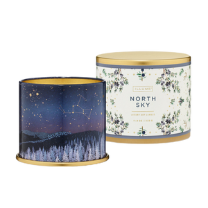 ILLUME Candle Large Tin: North Sky