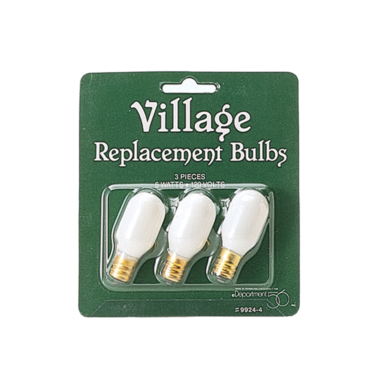 Village Accessory: Replacement 120 Volt Light Bulbs