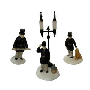 Dickens Village Previously Owned Collections: Constables, Set Of 3