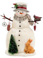 Snowman Figurine