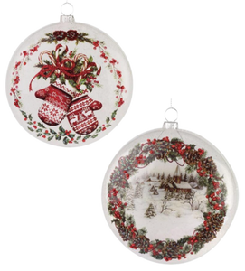 Assorted Christmas Disk, INDIVIDUALLY SOLD