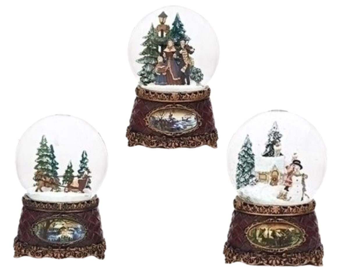 Assorted Christmas Snowglobe, INDIVIDUALLY SOLD