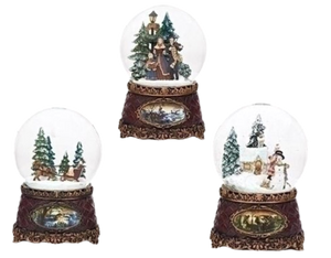 Assorted Christmas Snowglobe, INDIVIDUALLY SOLD