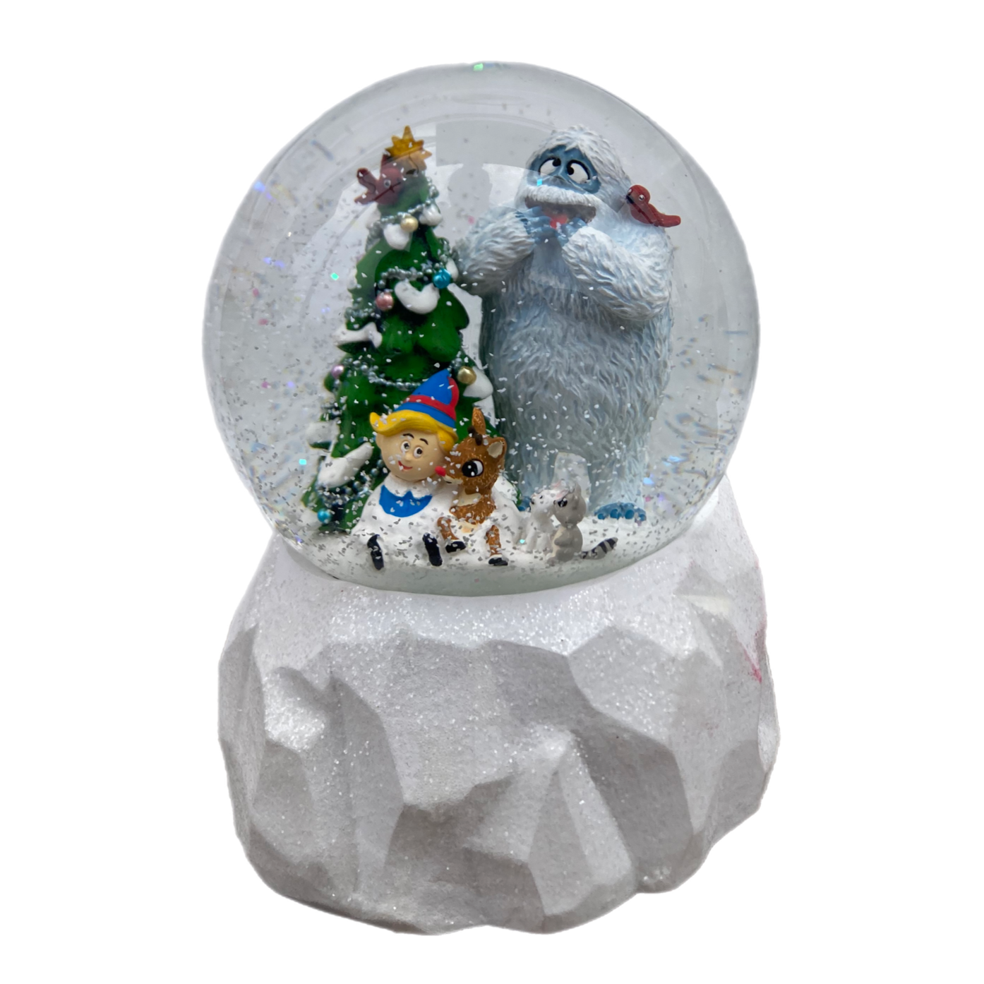Rudolph With Friends Snowglobe