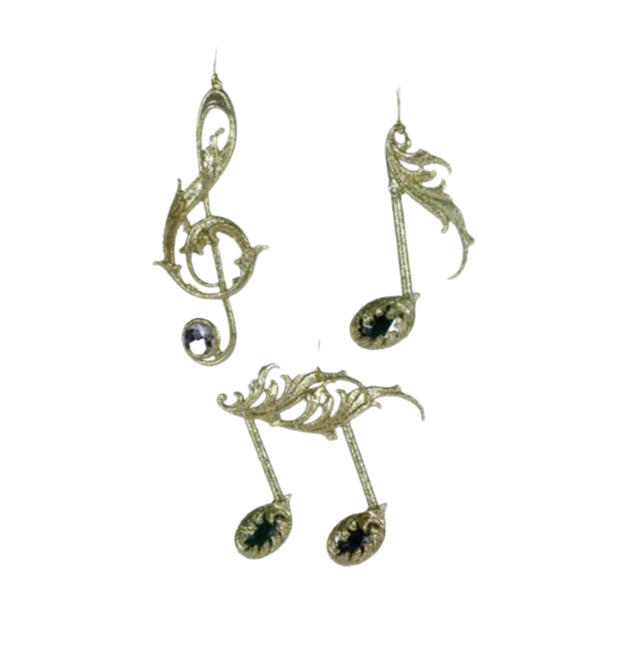 Assorted Music Note Ornament, INDIVIDUALLY SOLD