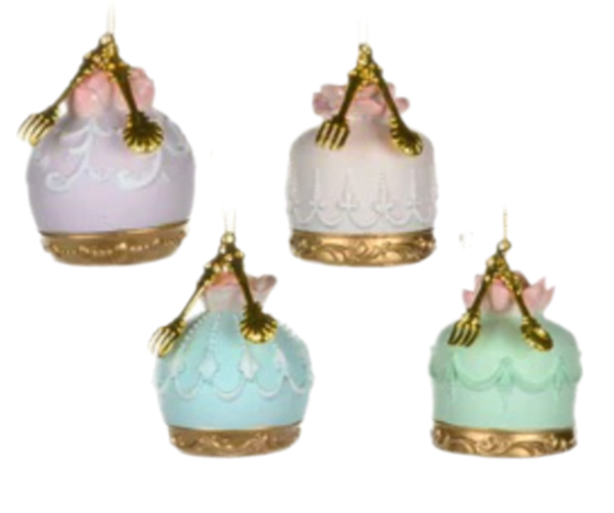 Assorted Petit Fours Ornament , INDIVIDUALLY SOLD