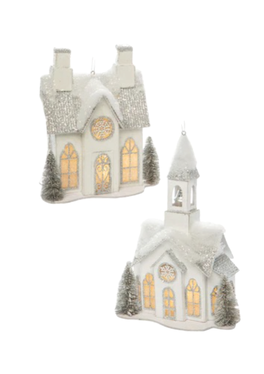 Assorted House Ornament, INDIVIDUALLY SOLD
