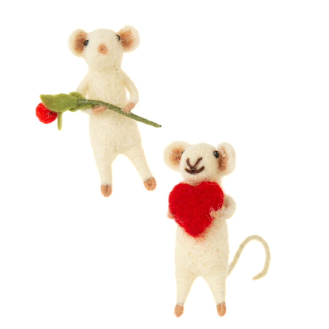 Assorted Mouse Ornament, INDIVIDUALLY SOLD