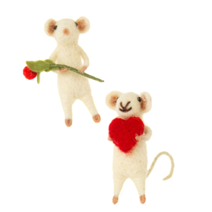 Assorted Mouse Ornament, INDIVIDUALLY SOLD
