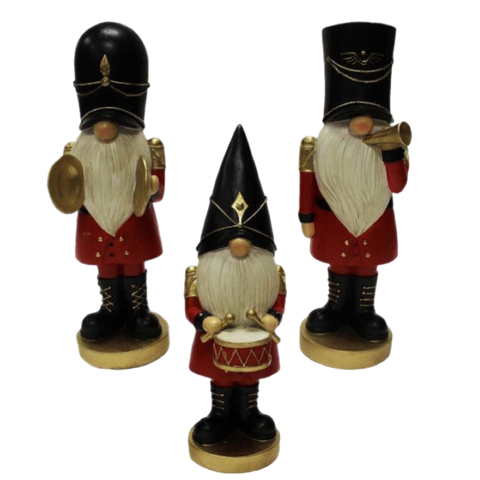 Assorted Nutcracker Gnome Figurine, INDIVIDUALLY SOLD