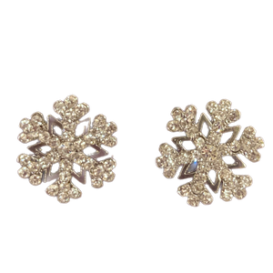 Snowflake Stud Earrings