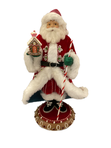 Santa Gingerbread Figurine