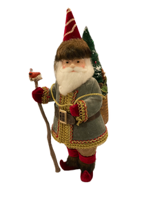 Santa Gnome Figurine