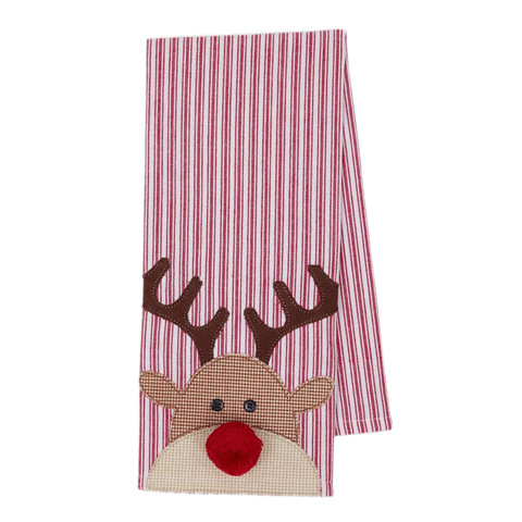 Reindeer Tea Towel