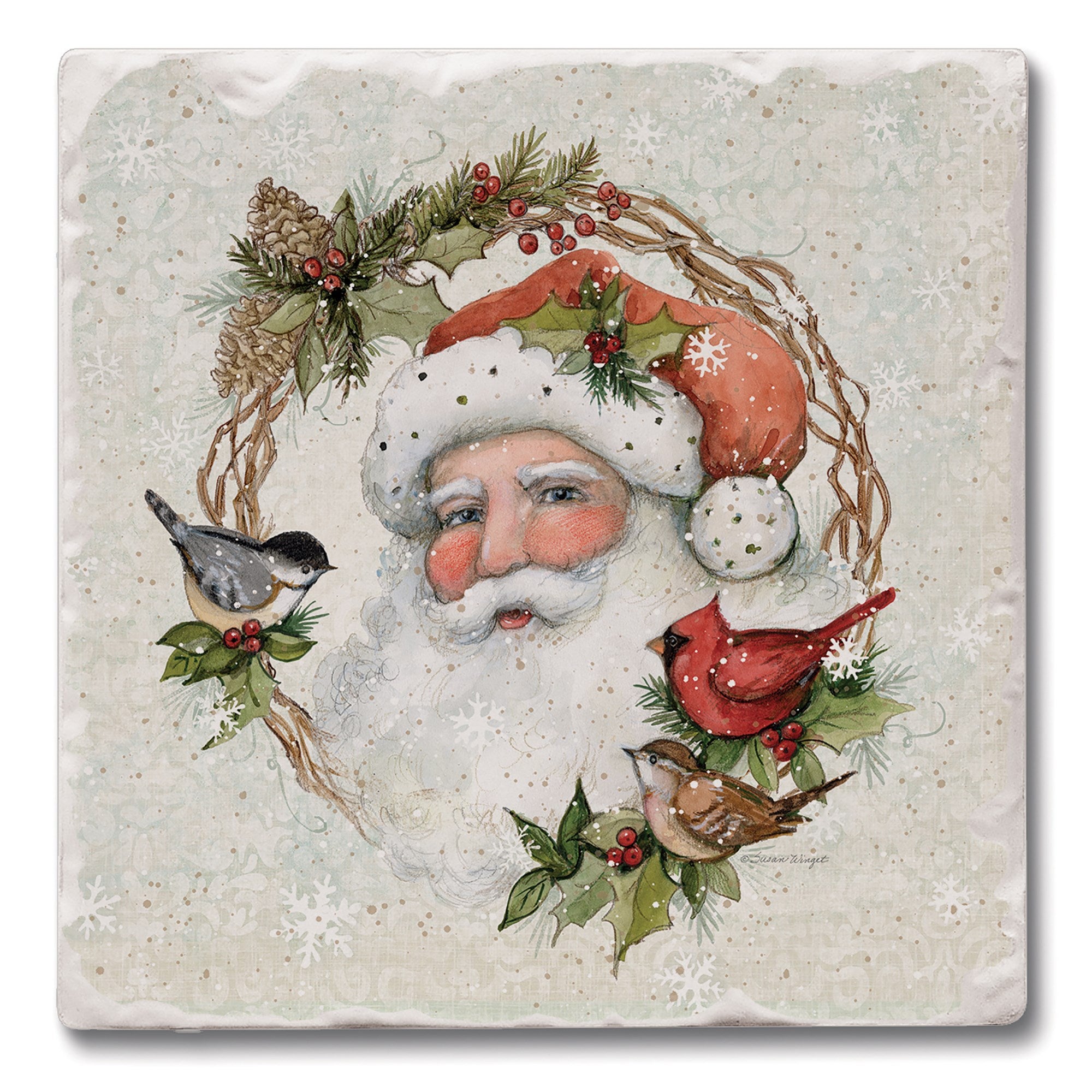 Santa's Forest Coaster Set Of 4