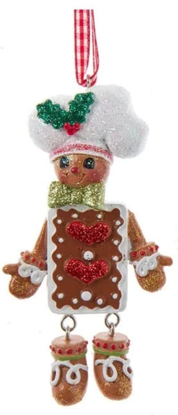 Boy Gingerbread Cookie Ornament