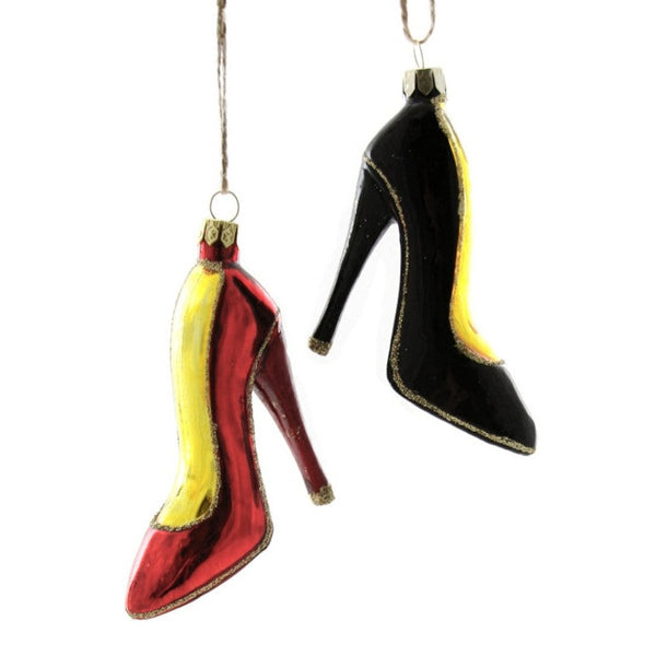Assorted Stiletto Heel Ornament. INDIVIDUALLY SOLD
