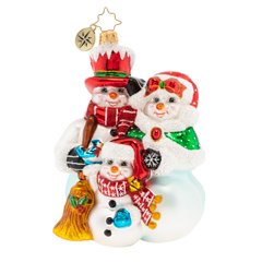 A Frozen Family Ornament