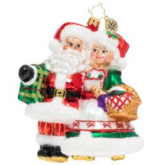 A Picnic With St. Nick Ornament
