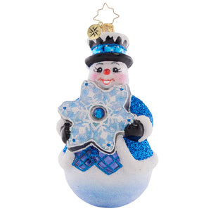 Flakey Frosty Ornament