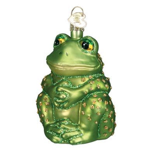 Sitting Frog Ornament