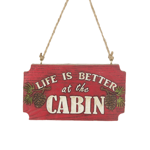 Cabin Life Ornament