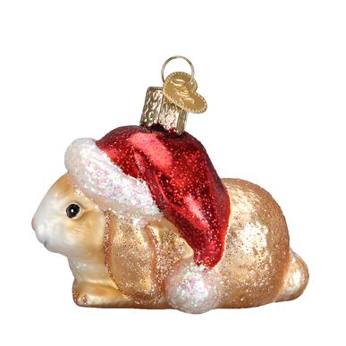 Assorted Christmas Rabbit Ornament, INDIVIDUALLY SOLD
