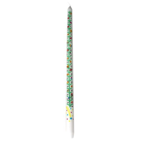 15" Countdown Advent Candle