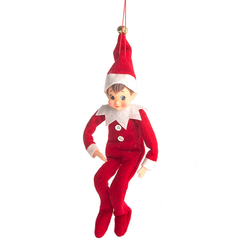 12" Elf Boy Ornament
